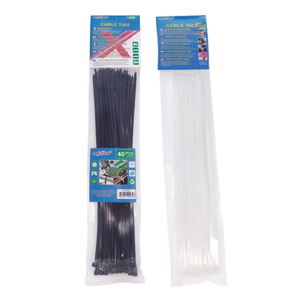 Cable Ties 4x160mm Black 20Pcs For <b>Electrical</b> <b>Wiring</b> Organization - Product Image 2