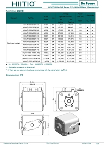 สารกึ่งตัวนำแรงดันสูง 315-1400A 1000V สำหรับการจัดเก็บแบตเตอรี่ - Product Image 4