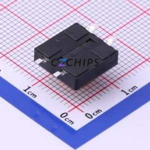 UK-B0262-FT-TP-Y-160 Tactile Switch SMD Switch Single Pole Single Throw Rectangle Button 1.6N Vertical Mount - Product Image 2