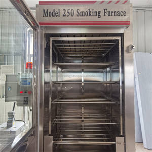 Fumoir industriel automatique à charbon de bois pour viande, four à fumer polyvalent pour aliments - Product Image 6