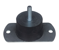 Supports et patins en caoutchouc anti-vibration pour climatiseurs, pour usage extérieur, hôpitaux, halls, escaliers et salles à manger