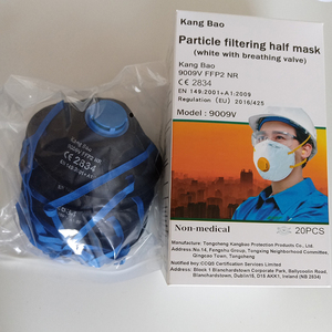 Poncage à particules Sécurité du travail du <span class=keywords><strong>bois</strong></span> Protection industrielle ffp2 <span class=keywords><strong>Masque</strong></span> anti-poussière Sangles de tête Respirateur à particules KN95 PRÊT À EXPÉDIER - Product Image 5