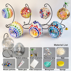 ชุดทำเชิงเทียนแขวนรูปไข่ <span class=keywords><strong>DIY</strong></span> เชิงเทียนโมเ<span class=keywords><strong>ส</strong></span><span class=keywords><strong>ก</strong></span>สร้าง<span class=keywords><strong>ส</strong></span>รรค์ งานฝีมือแก้วประดับตกแต่ง ชุดโมเ<span class=keywords><strong>ส</strong></span><span class=keywords><strong>ก</strong></span> <span class=keywords><strong>DIY</strong></span> <span class=keywords><strong>ส</strong></span>ำหรับเด็<span class=keywords><strong>ก</strong></span> ของขวัญ - Product Image 4