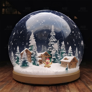 <b>Inflatable</b> Snow Globe With PVC Material Transparent Design for Outdoor Use 202404 <b>Inflatable</b> Snowglobe <b>Inflatable</b> S - Product Image 4