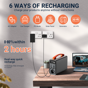 Small 250W Power Portable Station for Outdoor Fishing Battery Portable Power Station - Product Image 3