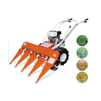 Mini-machines agricoles 4G150 Philippines – Moissonneuse-batteuse automotrice pour riz, haricots et millet