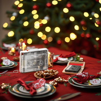 OEM ODM Lecteur de cassettes stéréo portable transparent Lecteur de musique baladeur Enregistreur de cassettes pour cadeau de Noël