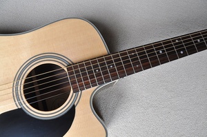 Flyoung Natural Wood Color 41 Inches Acoustic Guitar D28 Model <b>Top</b> SolidCustom Made - Product Image 3