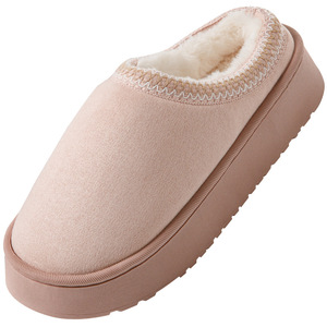 Chaussons d'intérieur doux et moelleux pour femmes et hommes, en fausse fourrure, mignons, motif animal, en coton, pour chambre à coucher, style nuage, Noël - Product Image 6