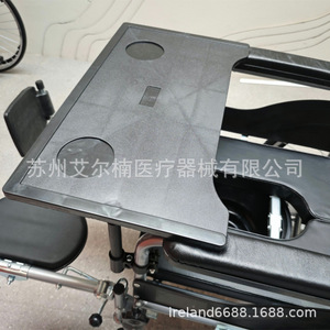 Silla de Ruedas Manual de Aleación de Aluminio Plegable con Patas Ajustables para Ancianos y Personas con Discapacidad, Ayuda para la Movilidad - Product Image 4