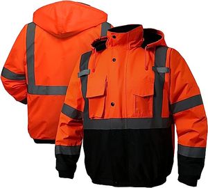 Vêtements <span class=keywords><strong>de</strong></span> <span class=keywords><strong>travail</strong></span> réfléchissants pour femmes et hommes, veste <span class=keywords><strong>de</strong></span> chantier haute visibilité, veste <span class=keywords><strong>de</strong></span> moto, vêtements <span class=keywords><strong>de</strong></span> sécurité imperméables à haute visibilité pour la circulation - Product Image 1