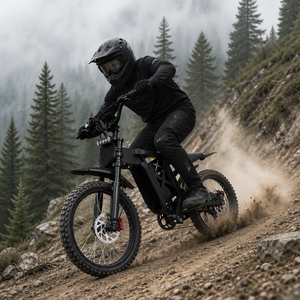 <span class=keywords><strong>Vélo</strong></span> de montagne <span class=keywords><strong>électrique</strong></span> professionnel 1500W 60V 25Ah 70km/h Vitesse élevée Ebike Suspension intégrale Pneus larges <span class=keywords><strong>29</strong></span> <span class=keywords><strong>pouces</strong></span> <span class=keywords><strong>VTT</strong></span> <span class=keywords><strong>électrique</strong></span> - Product Image 3