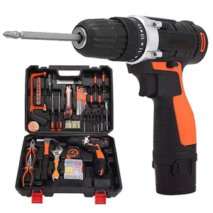 Ensemble de tournevis sans fil multifonctionnel rechargeable au lithium 12V pour la maison, <span class=keywords><strong>perceuse</strong></span> à percussion électrique pour le bricolage industriel - Product Image 1