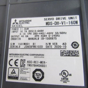 มอเตอร์ขับแกนหมุน AC รุ่น MDS-DH-V1-160W 400V สำหรับระบบอัตโนมัติ ซีรีส์ MDS DH บรรจุภัณฑ์เดิม - Product Image 1