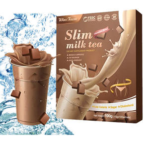 热销产品成人烧蛋白代餐奶昔即食纤维粉减肥饮料盒袋装茶 - Product Image 1