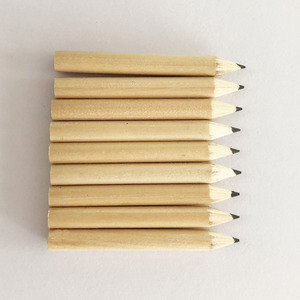 Mini Natural Wooden HB Lead Golf Pencils Standard Pencils for Kids <b>Writing</b> - Product Image 2