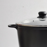 Ensemble de casseroles de cuisine de nouvelle conception, ensemble de casseroles, batterie de cuisine en aluminium moulé antiadhésif