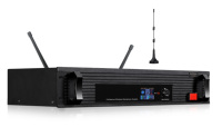 M3001 UHF Dijital Kablosuz Konferans Sistemi Kontrol Cihazı DQPSK Güvenli Toplantı Mikrofon Sistemi Frekansı Yerinde Ayarlanabilir