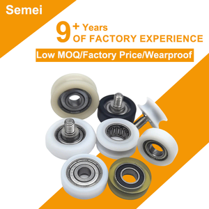 Rouleaux plats en POM pour convoyeurs et systèmes de transfert Haute performance et longue durée de vie OD 19-25mm Poulie en plastique - Product Image 1