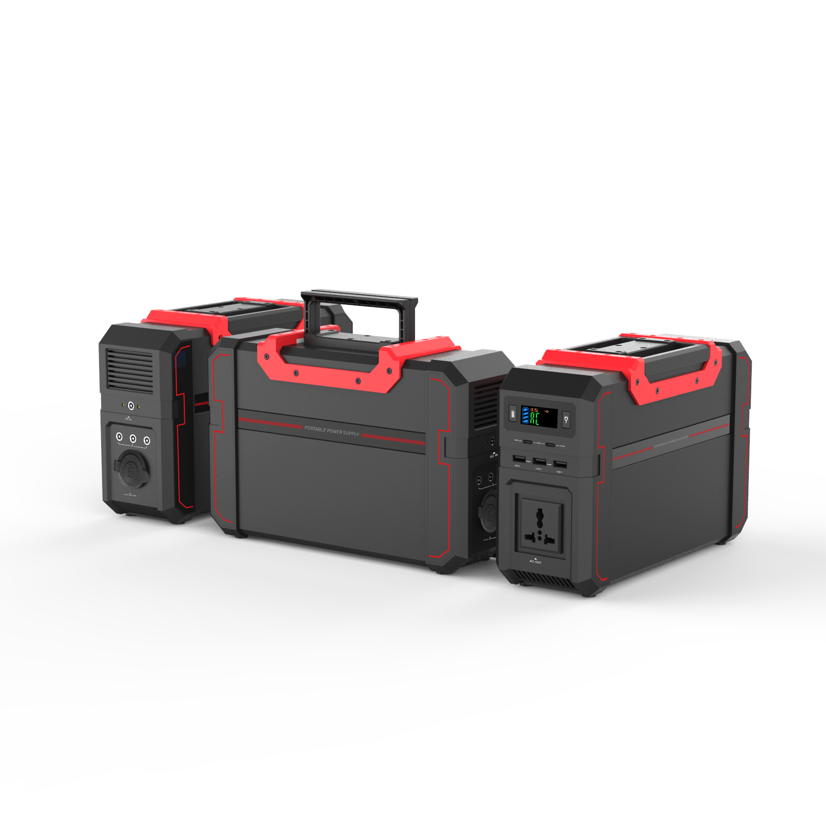 Портативный солнечный генератор PD40W 444Wh, внешний источник питания 450 Вт, портативный альтернативный генератор