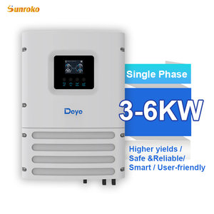 อินเวอร์เตอร์พลังงานแสงอาทิตย์แบบไฮบริด <span class=keywords><strong>Deye</strong></span> รุ่นขายดี 3000W 3Kw 3.6Kw 5Kw 6Kw ระบบออฟกริด เฟสเดียว คุณภาพสูง - Product Image 1
