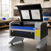 Machine de gravure laser CO2 6090 60/80/100/130/150W, découpeuse laser 100W pour cuir, acrylique, plastique, bois
