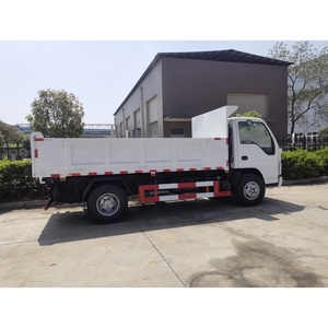 <span class=keywords><strong>Camion</strong></span> à <span class=keywords><strong>benne</strong></span> basculante <span class=keywords><strong>Isuzu</strong></span> d'<span class=keywords><strong>occasion</strong></span> de 5 tonnes, transmission 4x2, moteur 4KH1, norme d'émission Euro 3, bon état, adapté au transport d'engins de chantier - Product Image 6