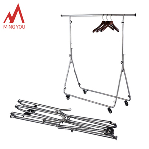 <strong>Clothes</strong> Store Black Coating Metal Hanging Cloth <strong>Display</strong> <strong>Racks</strong> Stand Retail Clothing <strong>Rack</strong> - Product Image 1