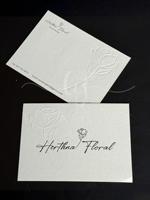 Impresión de Tarjetas de Papel Comercial Personalizadas de Alta Calidad Reciclables / Tarjetas de Felicitación / Tarjetas de Agradecimiento / Postales