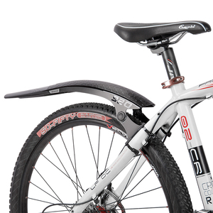 GEWAGE <span class=keywords><strong>Garde</strong></span>-boue de <span class=keywords><strong>VTT</strong></span> étendu et élargi en plastique et nylon, protection avant et arrière contre la pluie pour <span class=keywords><strong>VTT</strong></span> de descente - Product Image 4