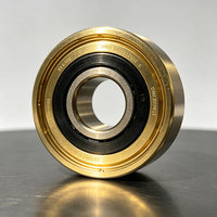 Roulements de patins à roulettes en céramique dorés ILQ 11 PRO 608Z, lot de 16, haute vitesse, avec boîtier métallique
