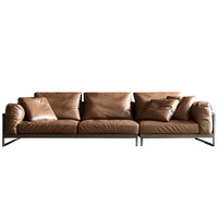 Sofa Kulit Mewah Timberight Set Sofa Ruang Tamu 1 2 3 Dudukan Perabot Ruang Tamu Sofa Ruang Tamu