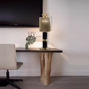 Modern Marble Metal Table Lamp Led <b>Light</b> Source E27 <b>Switch</b> Control Eye Caring For Living Room Bedroom Hotel Villa - Product Image 4