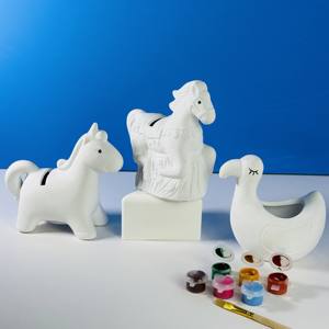 <span class=keywords><strong>Mignon</strong></span> Petit Animal Ornements DIY Graffiti Modèle <span class=keywords><strong>Coloriage</strong></span> Jouets Tirelire Éducative pour Enfants - Product Image 1