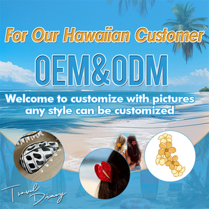 Wow Sheila Mới Đến Móng Vuốt Tóc Động Vật Biển Conch Hawaii Phong Cách Acetate Tùy Chỉnh Tóc Claw Clip Cho Phụ Nữ - Product Image 1