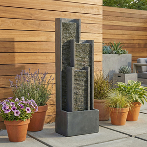 Fuente de Agua Moderna con Diseño de Pájaro, Hecha a Mano con Resina, Decoración Impermeable para Jardín, Terraza o Fiesta - Product Image 2