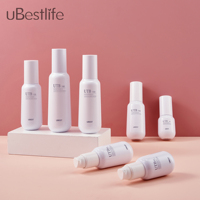 Pot de soin de la peau de luxe UTB 50 60 80 100 120 150 180 ml, emballage cosmétique vide givré de 100 ml, flacons pompe pour lotion cosmétique