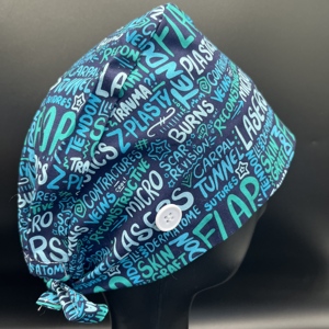Cappelli Chirurgici Bratz con Fodera Antimacchia e Fascia Antisudore, Cappelli Bouffant, Berretti da Infermiera con Disegni Cartoon - Product Image 6