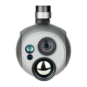 Mini Dron con Cámara Open Fly Q40TIRM-HD, Zoom Óptico de 40X, Alta Resolución, Telémetro Láser de 5 km, Sensor Triple, Ultra Visible, Térmico, Control Remoto, Aleación - Product Image 5