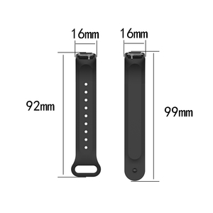 Correas de reloj elegantes personalizadas Banda de silicona Reloj inteligente para <span class=keywords><strong>Fitbit</strong></span> Inspire 13MM - Product Image 6