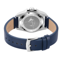 Montre de plongée 300m avec logo personnalisé, montres automatiques mécaniques en cuir véritable, lunette en céramique superluminescente BGW9, Relogio Masculino