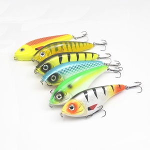 Esca Artificiale Vibra Lure Jerkbait Dogfish da 11cm 36g, Affondante, in Acciaio Inox Stampato, Esca Viva per la Pesca a Spinning in Fiume e Lago - Product Image 2