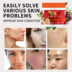 Crema corporal facial vegana de Etiqueta Privada, Aloe Vera orgánico, miel, <span class=keywords><strong>Retinol</strong></span>, brillo, hidratante, antimanchas negras, cuerpo batido - Product Image 5