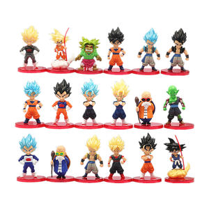 Super Saiyan Son Goku Anime Figure Son Gohan Vegeta Broly Piccolo Majin Buu Set Action Figurine Modèle Cadeaux Jouet - Product Image 2