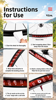 Cross-border Mountain Bike Tire Pad Tubeless Tire Air Leak-proof High Pressure Seal Road Bike Tubeless Tire Pad Tape