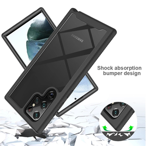 Per Samsung Galaxy S24 Ultra Case S23 <span class=keywords><strong>Plus</strong></span> S20/21FE A52 360 Full Body proteggi schermo trasparente accessori per 2023 - Product Image 4