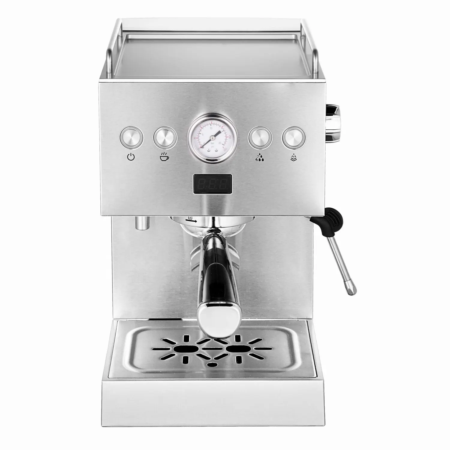 Thema Roestvrijstalen Ntc Timer Meter Klok Stoom Melkschuim Automatische Hogedruk 20bar Espresso Machine Machine