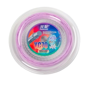 Cordes de <span class=keywords><strong>raquette</strong></span> de <span class=keywords><strong>badminton</strong></span> colorées NTEC avec durabilité et élasticité, équilibre de 200 mètres - Product Image 1