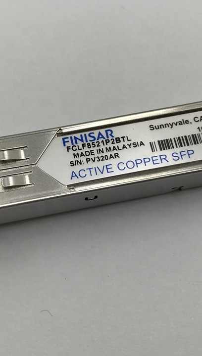 1000base-t Copper SFP Transceiver RJ45 100m 1.25G Finisar