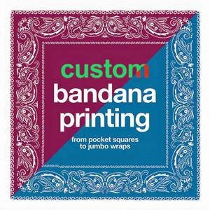 Bandanas personnalisées en gros, bandanas tendance pour hommes, bandanas légers multifonctionnels pour le cyclisme et la course à pied - Product Image 1
